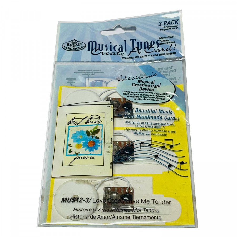 Royal & Langnickel Create A Card Musical Tunes - Love Story / Love Me Tender