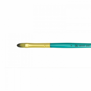 Menta Synthetic Blend Filbert Brush