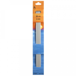 Pony Classic Double Pointed Knitting Pins (Set of 5) 20cm