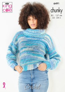 King Cole Crochet Pattern 6491