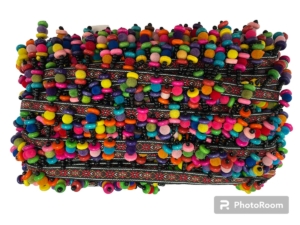 Wooden Beaded Trim (Per Meter)