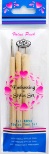 Royal & Langnickel Embossing Stylus Tool Set of 3
