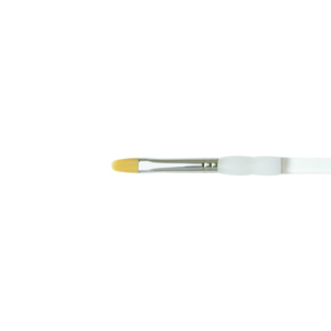Royal Brush Soft Grip Gold Taklon Brush - Filbert