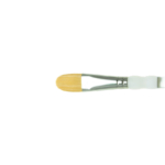 Royal Brush Soft Grip Gold Taklon Brush - Oval Wash