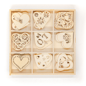 Wooden Shapes Box