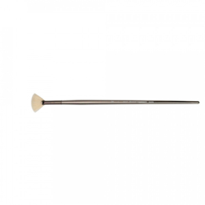 Zen™ White Bristle Fan Brush (Long Handle)