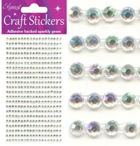 Stickers Eleganza Craft Gem Stickers 3mm