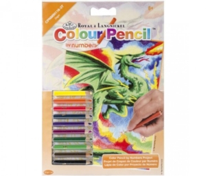 Mini Colour Pencil Dragon Kit