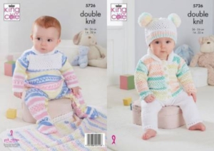 King Cole Knitting Pattern 5726