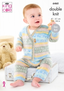 King Cole Childrens Knitting Pattern 6460