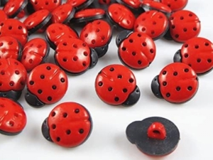 Ladybird Buttons