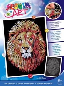 Sequin Art - Lion