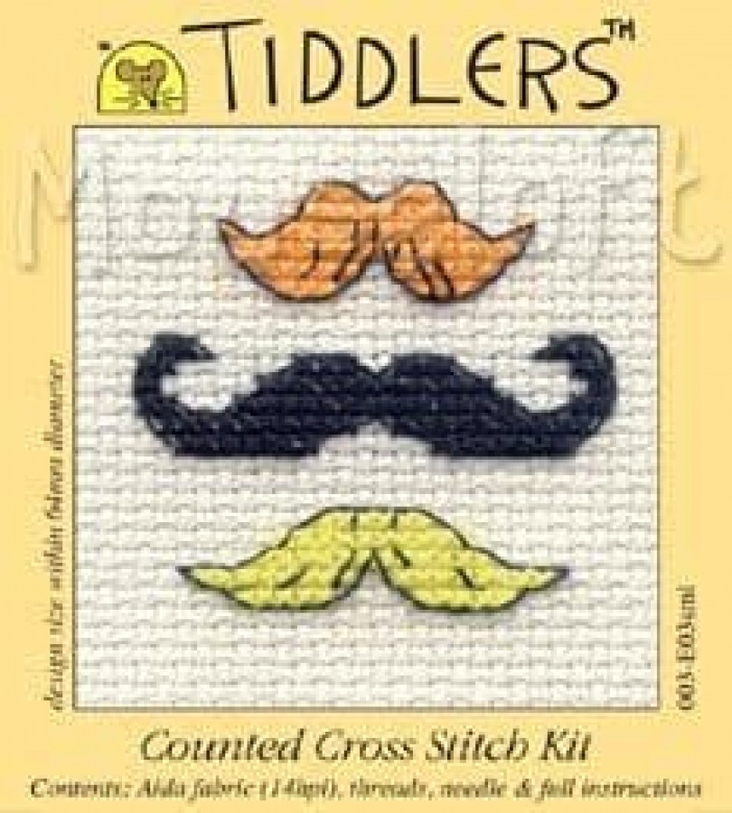 Moustaches Tiddler Kit