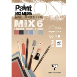 Clairefontaine Paint Mix Media Paper Block