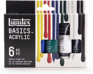 Liquitex Basics Acrylic 6pc Set 22ml Tubes