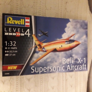 Revell Bell X-1 Supersonic Aircraft Model Kit