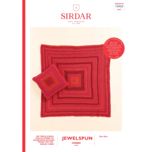 Sirdar Crochet Blanket Pattern 10930