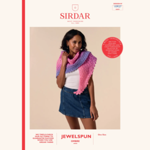 Sirdar Crochet Shawl Pattern 10927