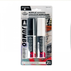 Royal & Langnickel Jumbo Acrylic Markers 2 Pack