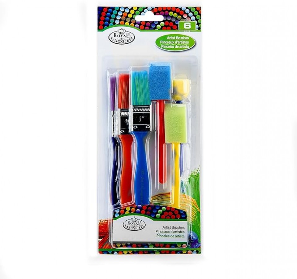 Royal & Langnickel 6pc Variety Brush Set