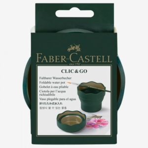 Faber Castell Clic & Go Foldable Pot & Brush Holder