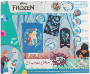 Frozen Elsa & Anna Crystal Art Mega Activity Set