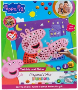 Peppa Pig Crystal Art Junior Twinkle & Shine Kit