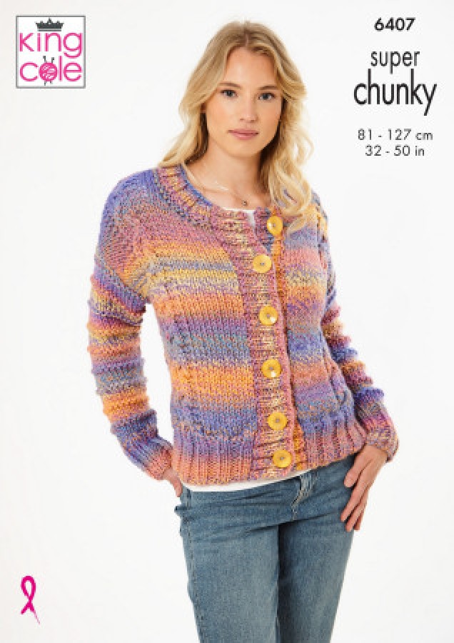 King Cole Knitting Pattern 6407