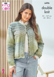 King Cole Knitting Pattern 6396