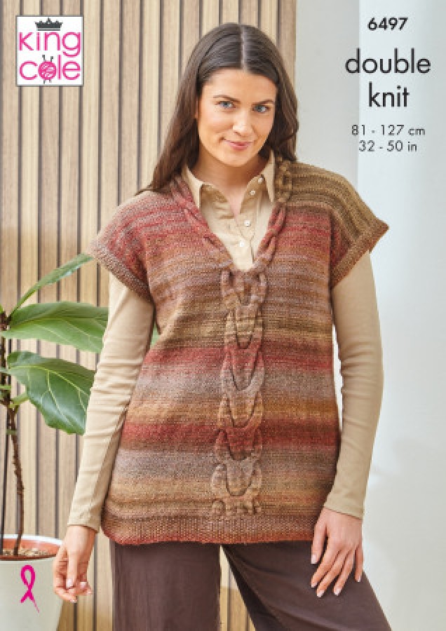 King Cole Knitting Pattern 6497