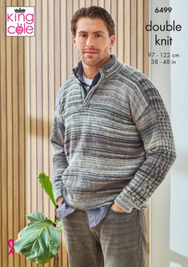 King Cole Knitting Pattern 6499