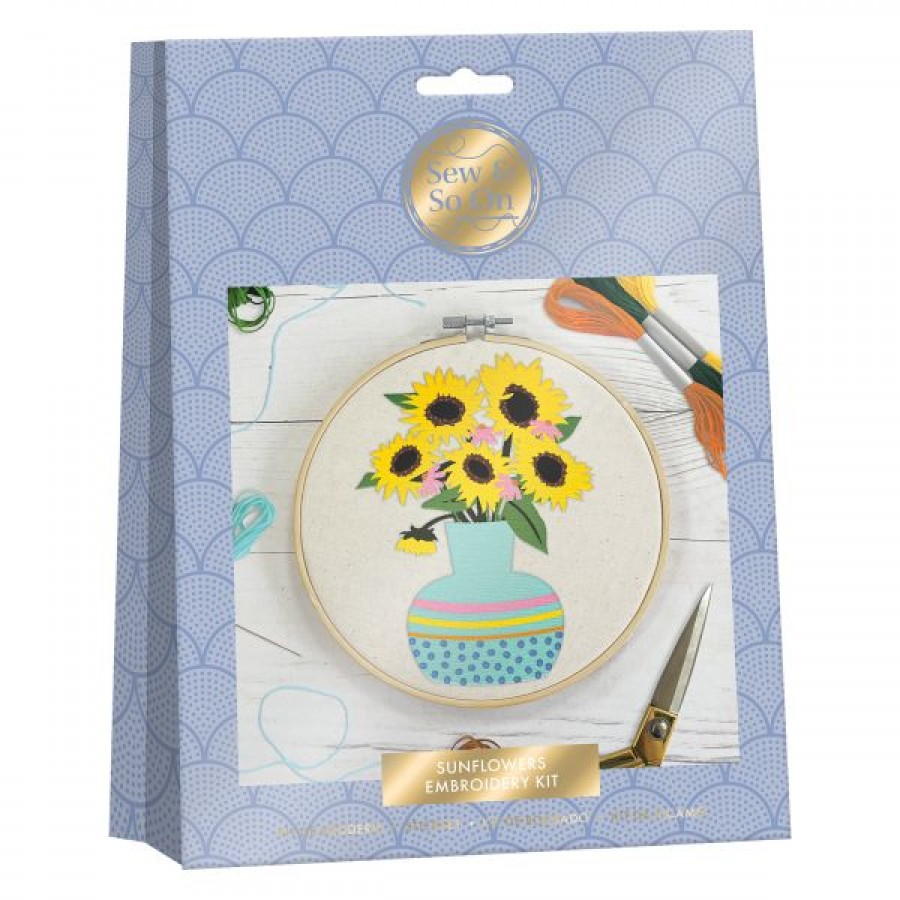 Sew & So On Embroidery Kit