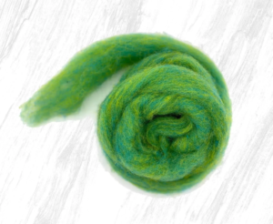 Carded Corriedale Wool 40g