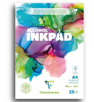 Clairefontaine Alcohol Inkpad A4 90g 25 Sheets