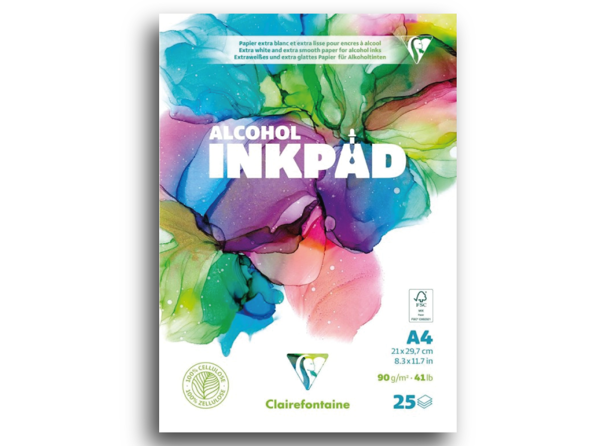 Clairefontaine Alcohol Inkpad A4 90g 25 Sheets