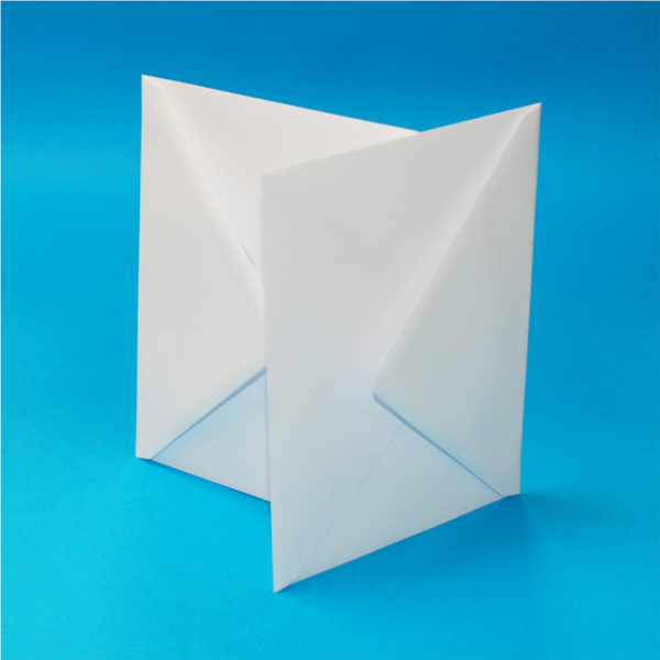 Pack of 50 C6 Envelopes – White – Clark Craft Products
