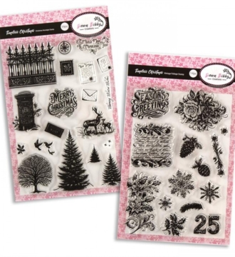 Timeless Christmas Stamps By Dawn Bibby