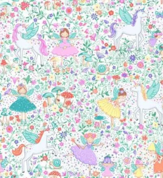 Makower Fairy Dust Fabric SOLD BY THE METRE
