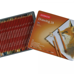 Derwent Drawing Pencils Tin of 24