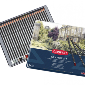 Derwent Graphitint Pencils Tin of 24 Watersoluble