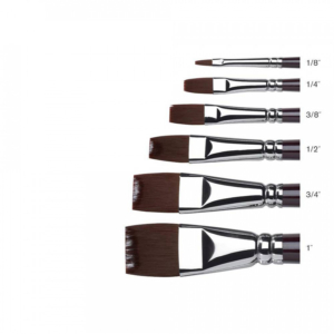 Galeria Acrylic Short Handle Brush - One Stroke / Wash