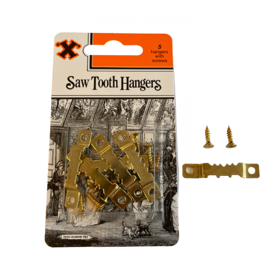 Picture Hangers Saw Toothed Pk 5