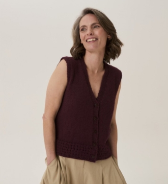 Sirdar Knitted Vest Top Pattern 10917