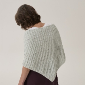 Sirdar Knitted Shawl Pattern 10918