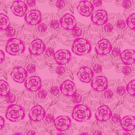 Makower Colour Me Pretty Fabric SOLD BY THE METRE