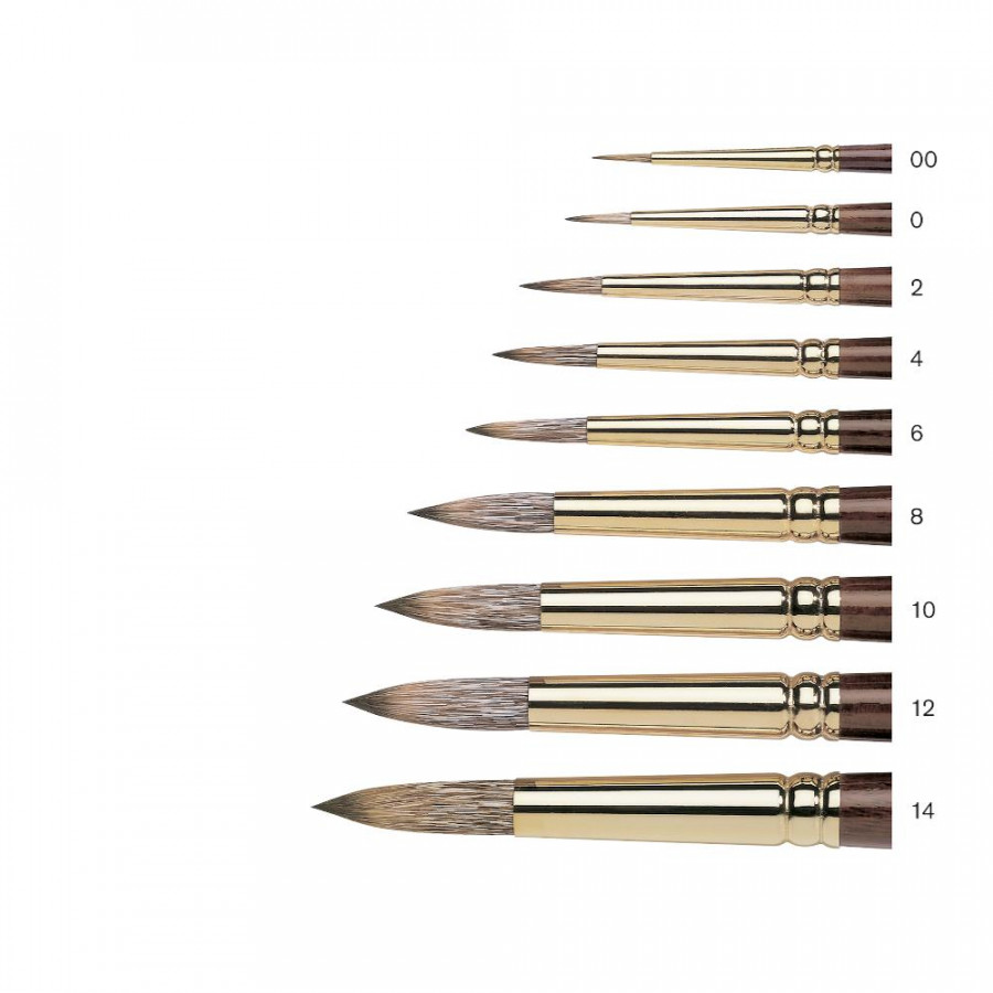 Monarch Long Handle Brush - Round
