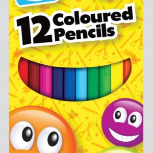 Smiles Coloured Pencils - Pack of 12
