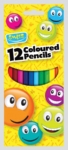 Smiles Coloured Pencils - Pack of 12
