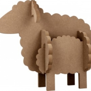 Silhwood 3D MDF Sheep