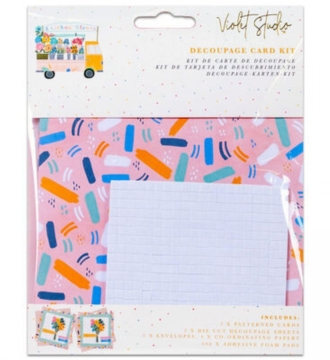 Violet Studio Decoupage Card Kit